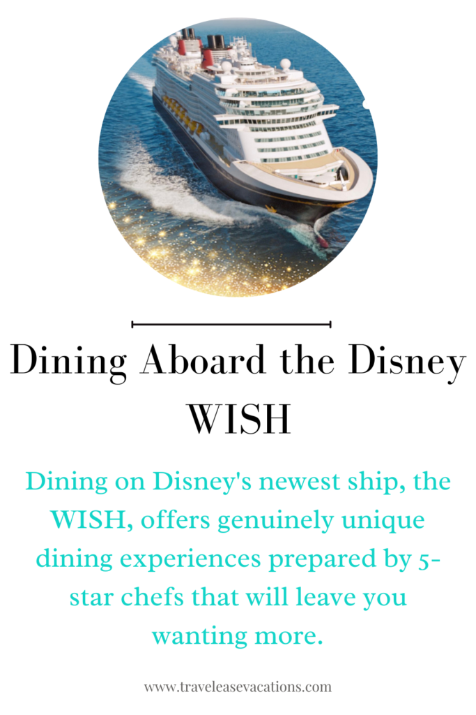 Dining on the Disney WISH